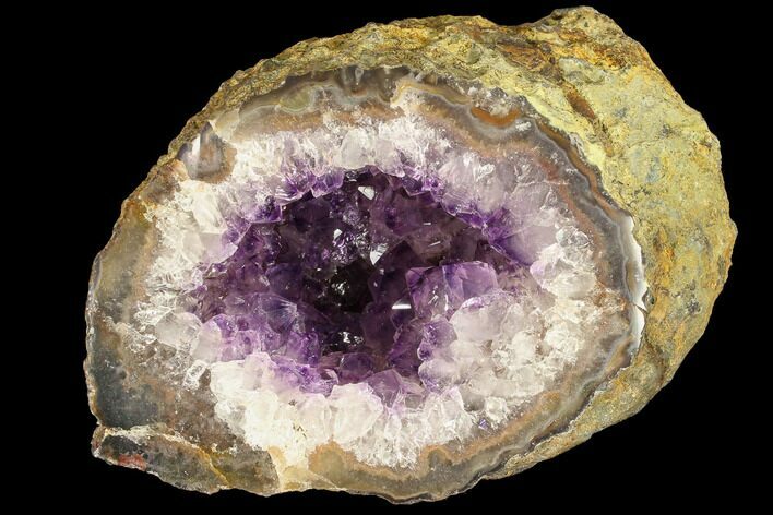 Purple Amethyst Geode - Uruguay #87453